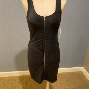 No Boundaries Black Sleeveless Bodycon Mini Dress